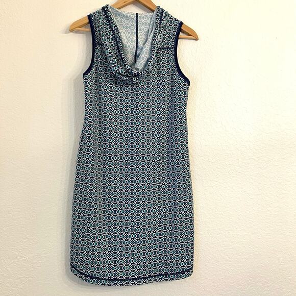 Tommy Bahama Island Active Dress Small Hooded Athletic Swim Coverup Geometric - Picture 5 of 10